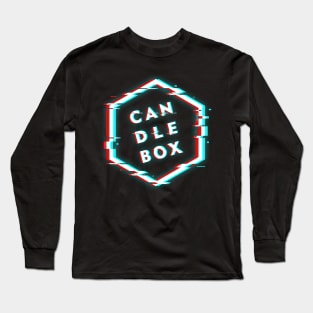 CANDLEBOX POLYGON GLITCH Long Sleeve T-Shirt